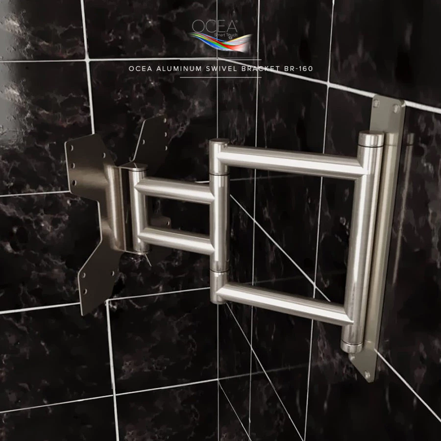 Ocea Pro Bathroom TV Aluminum Swivel Bracket 160, optimal fit and functionality in Wellington.