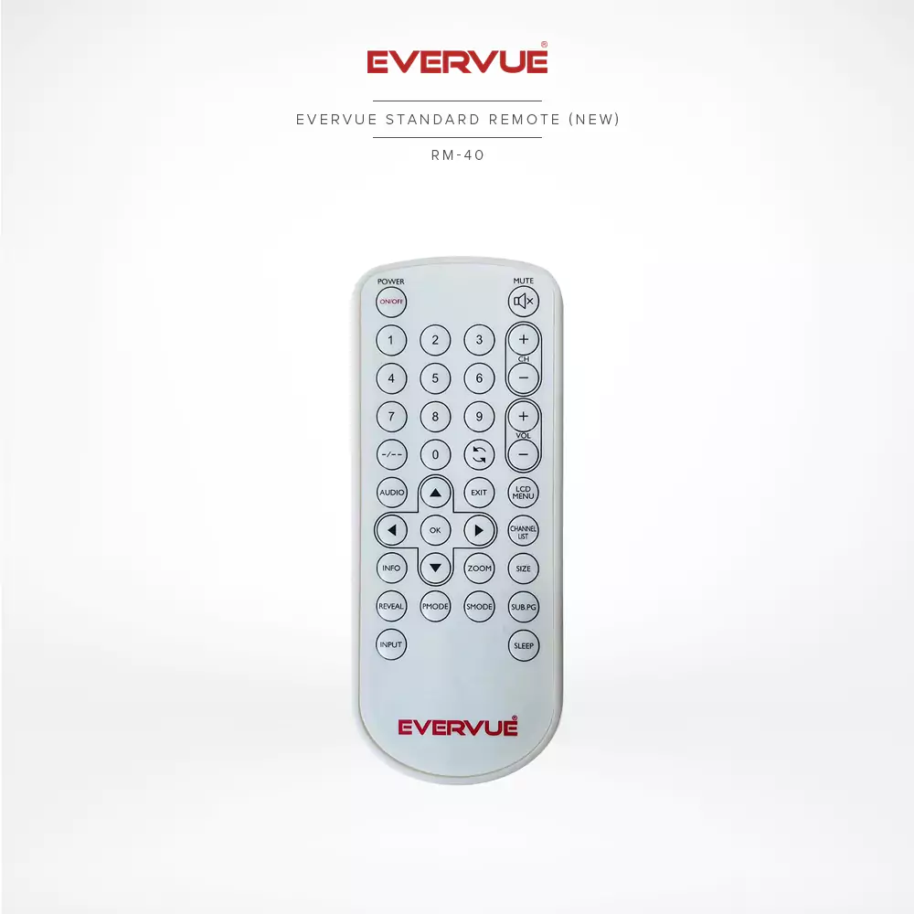 Evervue Standard Remote (RM-40)