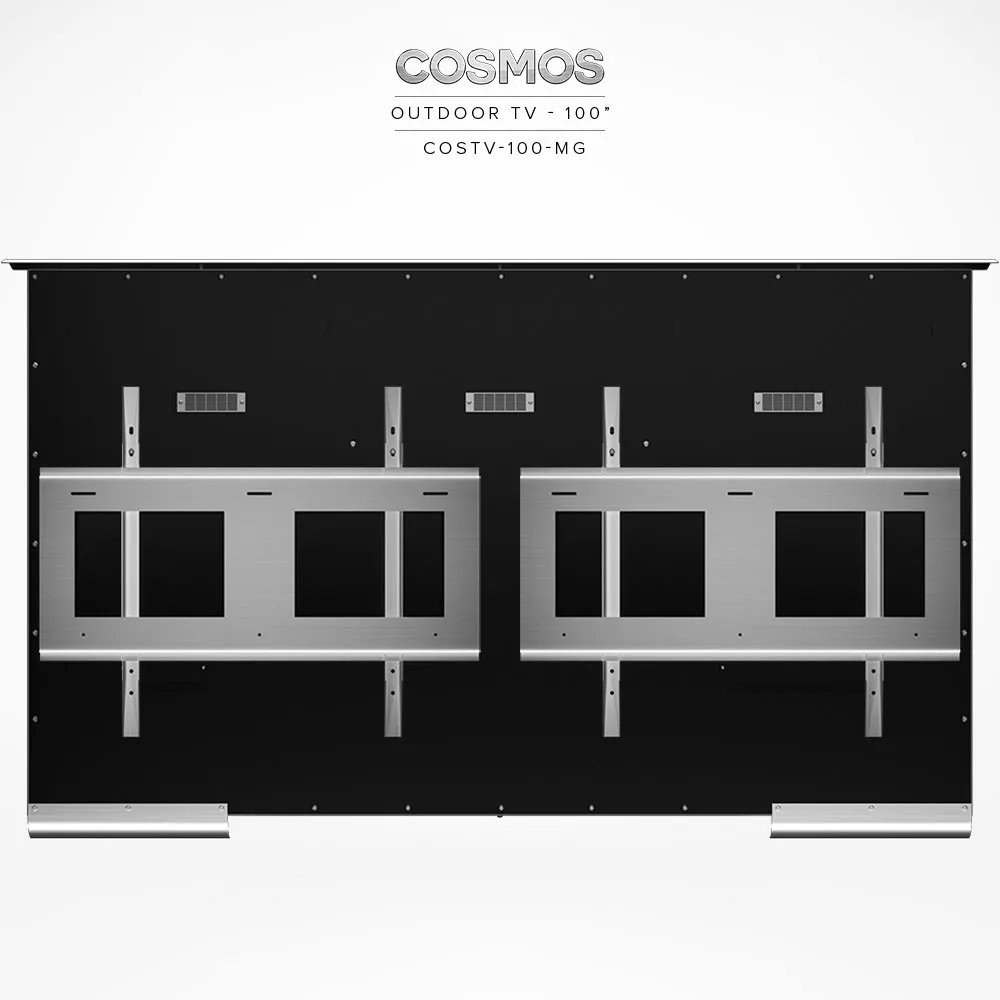 Cosmos Outdoor TV 100″ (2pcs COSMT-BR-100/110 Brackets)