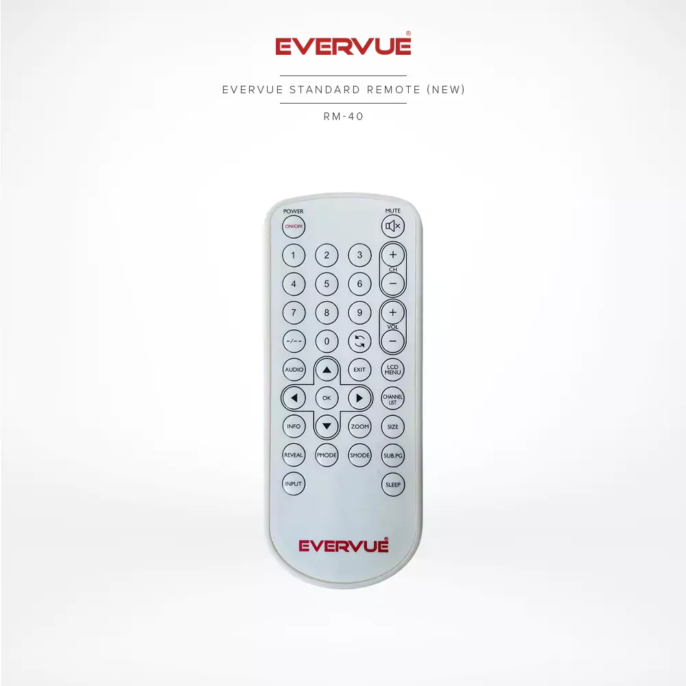 Evervue Standard Remote (New) (RM-40)