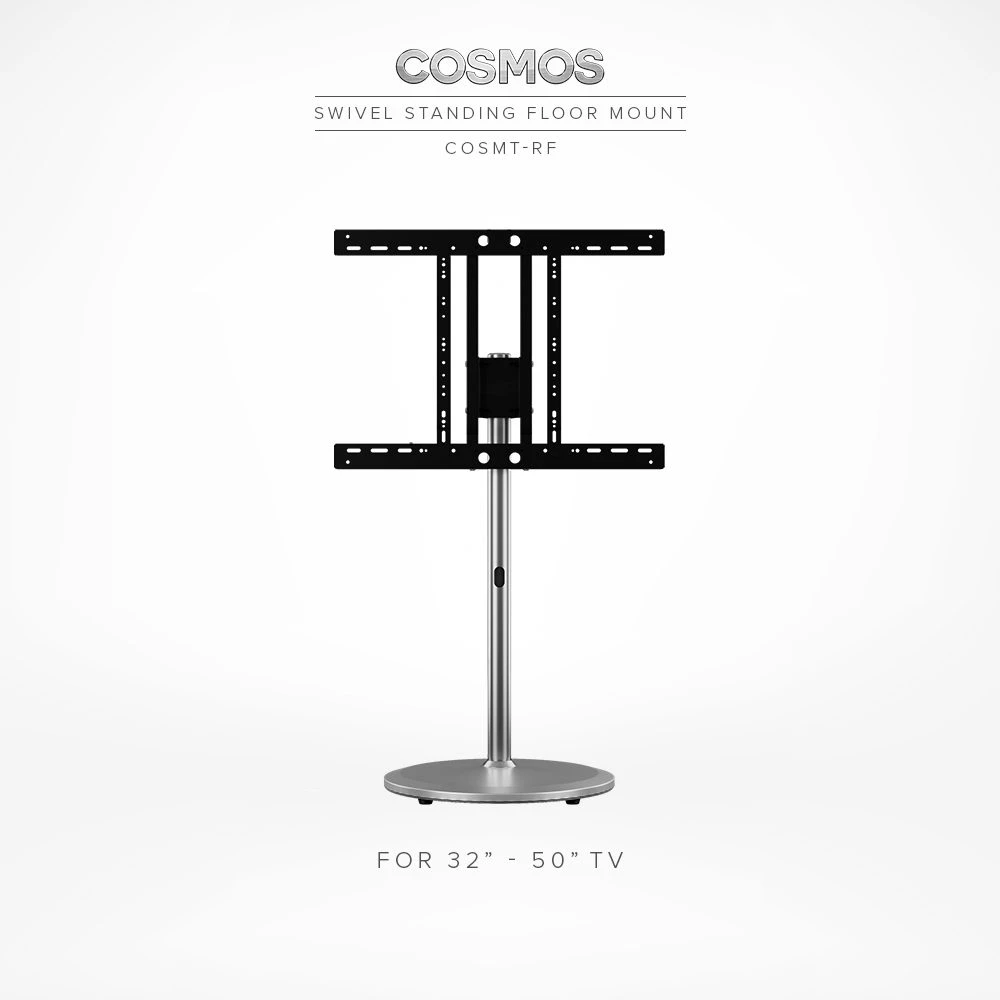 Displaying a contemporary swivel standing mount for Cosmos Outdoor TV, Ideal for Sydney.