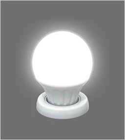 B120CFrosted Bulb, Cool Light (6000K)